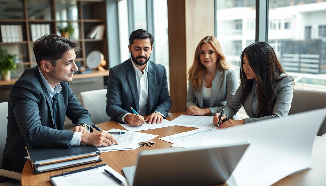 Property transfer support and coordination